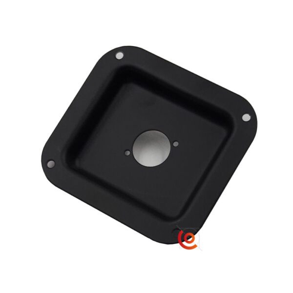 Cuvette noire encastré pour 1 connecteur D0949k